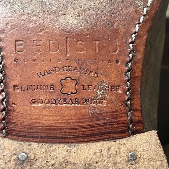 Bed Stu Cobbler Series Women’s Starling Distressed Studded Ankle Boots sz 9.5 - Picture 11 of 12